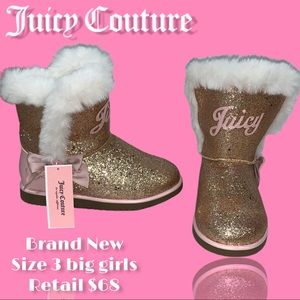 Juicy Couture Windsor Boots size 3 youth